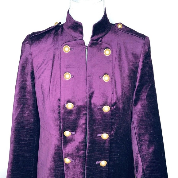 Black Label by Chico's Jacket Blazer NWT Velvet - Picture 2 of 7